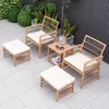 COSTWAY Gartenmöbel Set Polyrattan, Balkonmöbel Set inkl. 2 Produktbild-Vorschau 2