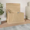 vidaXL Scatola portaoggetti Sonoma in rovere 50 x 30 x 28 Anteprima dell’immagine prodotto 2