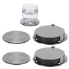 14 tlg. Edelstahl Untersetzer Set Glasuntersetzer Ø 10 cm Produktbild-Vorschau 1