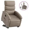 vidaXL Relaxsessel mit Aufstehhilfe Cappuccino-Braun Produktbild-Vorschau 1