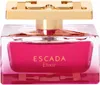 A perfume bottle with a pink liquid and a gold cap. Produktbild-Vorschau