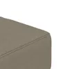 Schlafsofa 2-Sitzer mit 2 Kissen Hellgrau Samt Produktbild-Vorschau 9