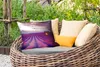 MuchoWow® Outdoor Kissen - Lavendel - Heißluftballon - Berg Produktbild-Vorschau 3
