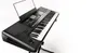 A black Korg PA300 keyboard is shown on a stand against a white background. Náhľad obrázku produktu