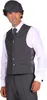 A man wearing a suit, vest, and cap. Produktbild-Vorschau