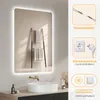 IMPTS Badspiegel mit Beleuchtung 80x60cm Beschlagfrei LED Produktbild-Vorschau 7