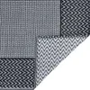 vidaXL Venkovní koberec ARAKIL Grey 120x180 cm PP Náhled obrázku produktu 3