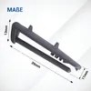 A close-up of a gray plastic dishwasher part with dimensions indicated. Produktbild-Vorschau