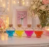 Glas Dekoflaschen Herzform 8cm 70ml klar 4er Set Produktbild-Vorschau