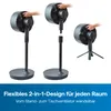 DUOCOOL Smart 2-in-1 Akkuventilator Kabellos, Stand- & Produktbild-Vorschau 4
