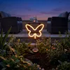 LED Solar Gartenstecker Schmetterling - Solarleuchte mit Produktbild-Vorschau 3