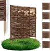 5 x BOGATECO Beeteinfassung aus Weide | 60 cm Lang & 60 cm Produktbild-Vorschau 1