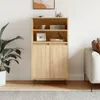 vidaXL Deska barowa dąb sonoma 60x36x110 cm materiał Podgląd zdjęcia produktu 1
