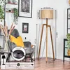 Arenabianca Stehlampe aus Holz/Seegras in Natur/Beige Produktbild-Vorschau 4
