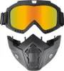 Motorradbrille mit abnehmbarer Maske, Schutzbrille, Produktbild-Vorschau 3