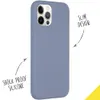Accezz Liquid Silikoncase iPhone 12 (Pro) - Lavender Gray Produktbild-Vorschau 2