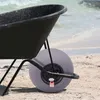 13 Zoll Ballonräder Reifen, TPU Strand-Wagen Ersatzräder 55 Produktbild-Vorschau 8