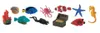 playset tema barriera corallina junior 7,5 cm 11 pezzi Anteprima dell’immagine prodotto 1