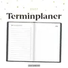 Terminplaner Lederlook 2027 Schwarz Produktbild-Vorschau 2