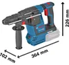 Bosch GBH 18V-26F PROFESSIONAL, SDS Plus, Černá, Modrá, Náhled obrázku produktu 27