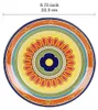 Bico Tunesisches Set aus Keramik-Salattellern 22 cm 4er-Set Produktbild-Vorschau 2