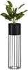 HowHomely Modern Pflanzenständer mit Topf, Blumenhocker aus Produktbild-Vorschau 1