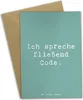 Mr. & Mrs. Panda Klappkarte Spruch Code Meister - Produktbild-Vorschau 1