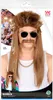 80er Jahre Herren Perücke in dunkelblond - Redneck Perücke Produktbild-Vorschau 4