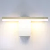 MODERNE LED Außenwandleuchte Wandleuchte 10W warmweiß weiß Produktbild-Vorschau 4