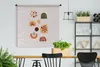 MuchoWow® Wandteppich Wandbehang Winter - Regenbogen - Produktbild-Vorschau 2