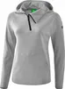 erima Essential Hoody Damen light greymelange/black 38 Produktbild-Vorschau 2