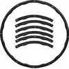 Matchu Sports Fitness Hula Hoop ring, diameter 100 cm, 1,5 Productafbeelding-voorbeeld 8
