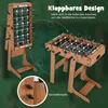 COSTWAY Tischkicker klappbar, Kickertisch inkl. 18 Kicker Produktbild-Vorschau 3