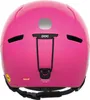 The back view of a pink ski helmet. Produktbild-Vorschau