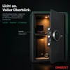 ONBEST Möbeltresor mit Fingerabdruck | XL  | 4mm Stahltür | Produktbild-Vorschau 9