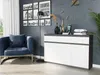 Komoda 120Cm Szafka 3 Szuflady S-3 Mix Antracyt Podgląd zdjęcia produktu 6