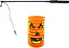 RAPPA Halloween Kürbislaterne 15 cm mit Leuchtstab 40 cm Produktbild-Vorschau 4