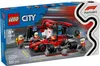 LEGO® City 60443 Arrêt au stand F1 avec équipe de pit-bull Voir les images du produit 11