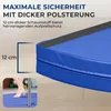 SereneLife Pole Dance Fitnessmatte Klappbar Rutschfest ⌀ Produktbild-Vorschau 3