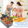 2 Stück Silikonpfanne für Heißluftfritteuse Silikontopf für Produktbild-Vorschau 3