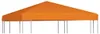vidaXL Pavillondach 310 g/m² 3x3 m oranžová Náhľad obrázku produktu 6