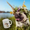 Mops Glas Tasse mit Spruch Dich mopst mir keiner Produktbild-Vorschau 3