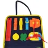 Montessori Busy Board Fühlbuch Lernspielzeug Sensorik Buch Produktbild-Vorschau 10