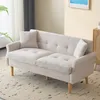 Modernes Design, Polstermöbel, Chenille-Stoff, Doppelsofa, Produktbild-Vorschau 2