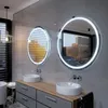 Runder Spiegel mit LED - London - 110 cm Produktbild-Vorschau 5