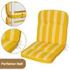 Herlag Niedriglehnerauflage Tilly 100x50x6cm Blockstreifen Produktbild-Vorschau 6