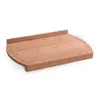 A wooden cutting board on a white background. Anteprima dell’immagine prodotto