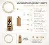 LED Flaschenlichterkette mit Korken – 20er Set, je 2 m, 20 Produktbild-Vorschau 3
