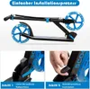Scooter Roller klappbar Tretroller höhenverstellbar 100kg Produktbild-Vorschau 2