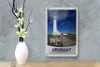 Blechschild Reise 12x18cm Uruguay Amerika USA Leuchtturm Produktbild-Vorschau 4